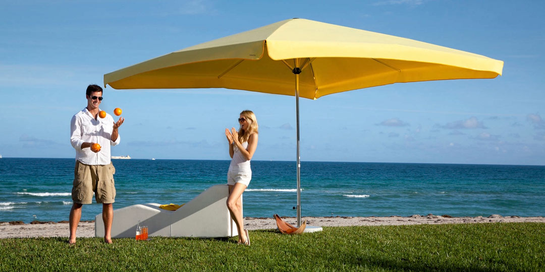 HRXQ Sombrilla Playa De Paja,Sombrillas Terraza De para Terraza Jardín Patio Protección Solar UV Sombrilla Parasol Ø 270 Cm,Costiila De Fibra De Vidrio 
