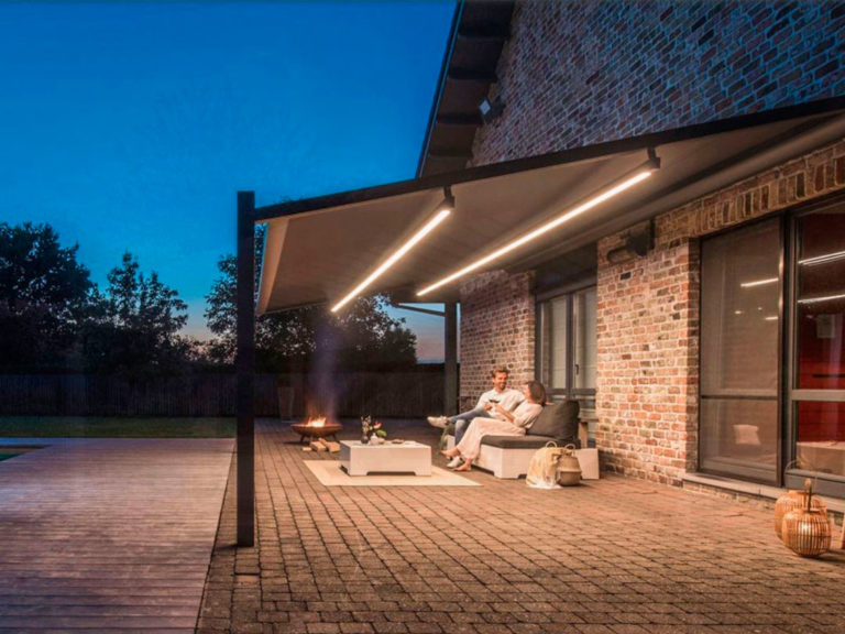 Pérgolas con tejido enrollable en Baleares - Roselló e Hijos